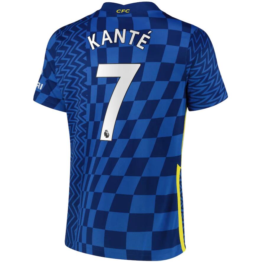 2021/22 Chelsea Home Kit Soccer Jersey Kanté 7 printing